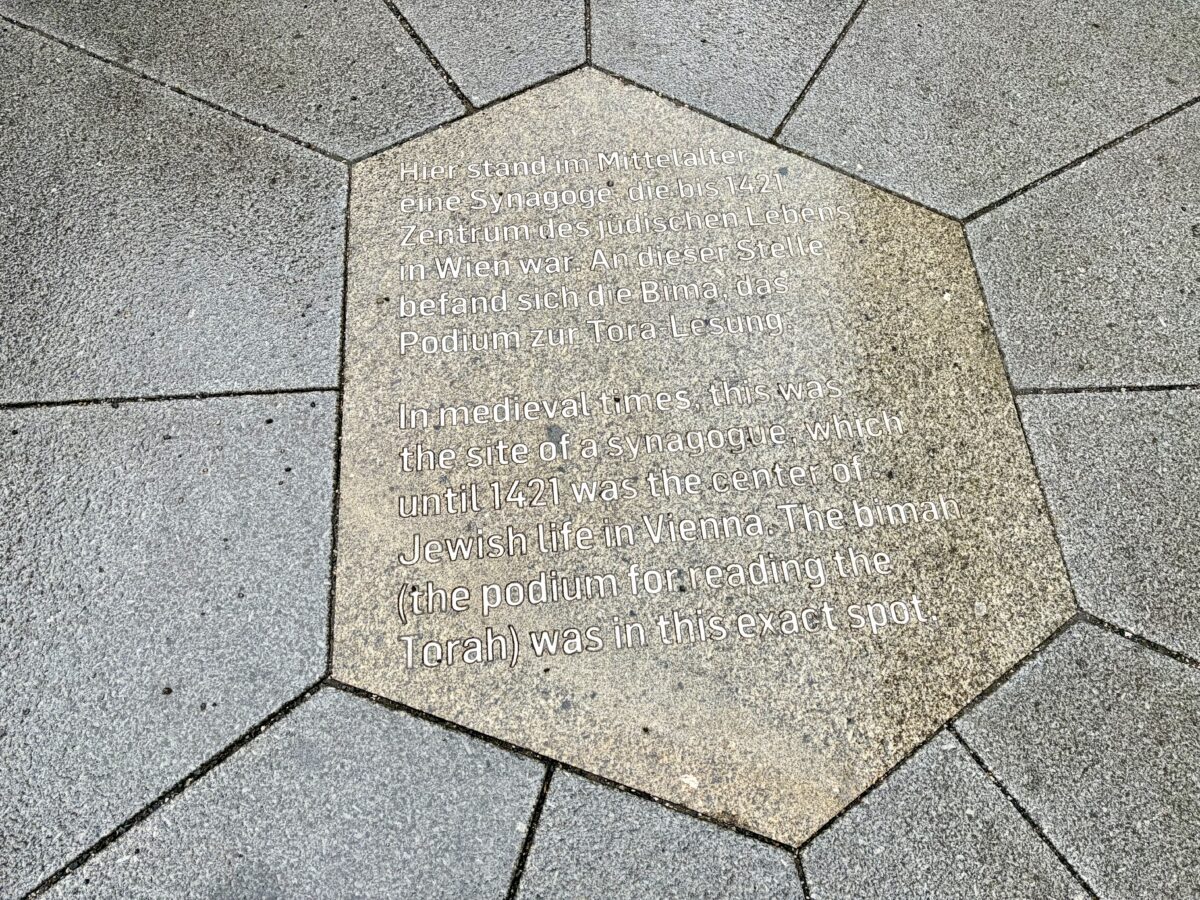 Marking the Medieval Synagogue Location