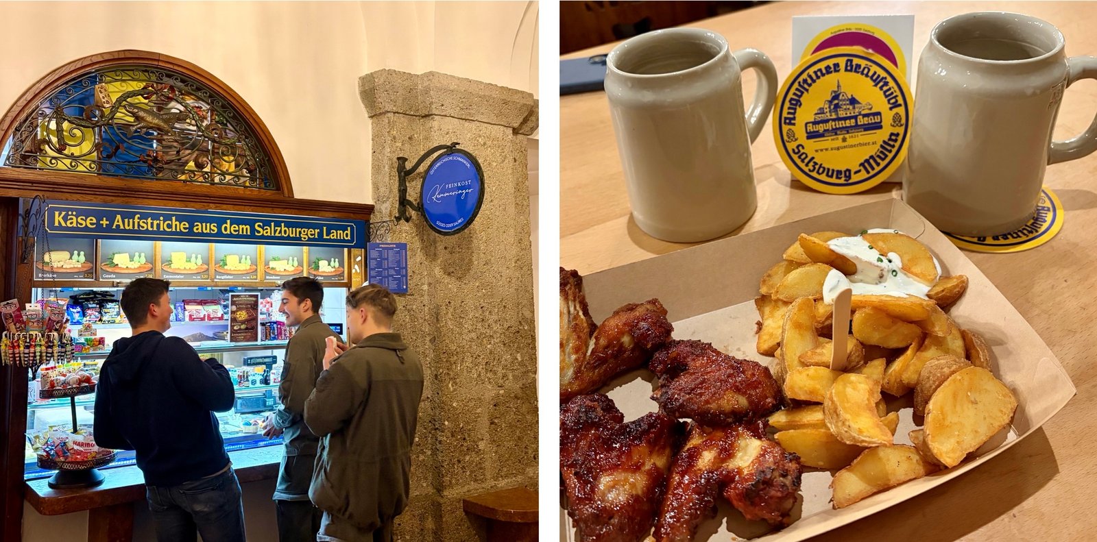 A Food Stand and our Wings and Wedges