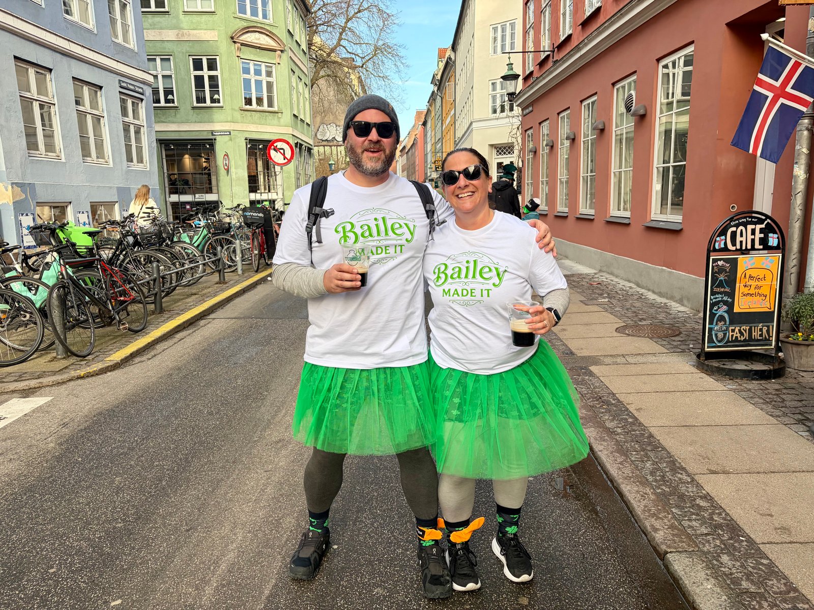 Nik and Julie - St. Patrick’s Day in Copenhagen