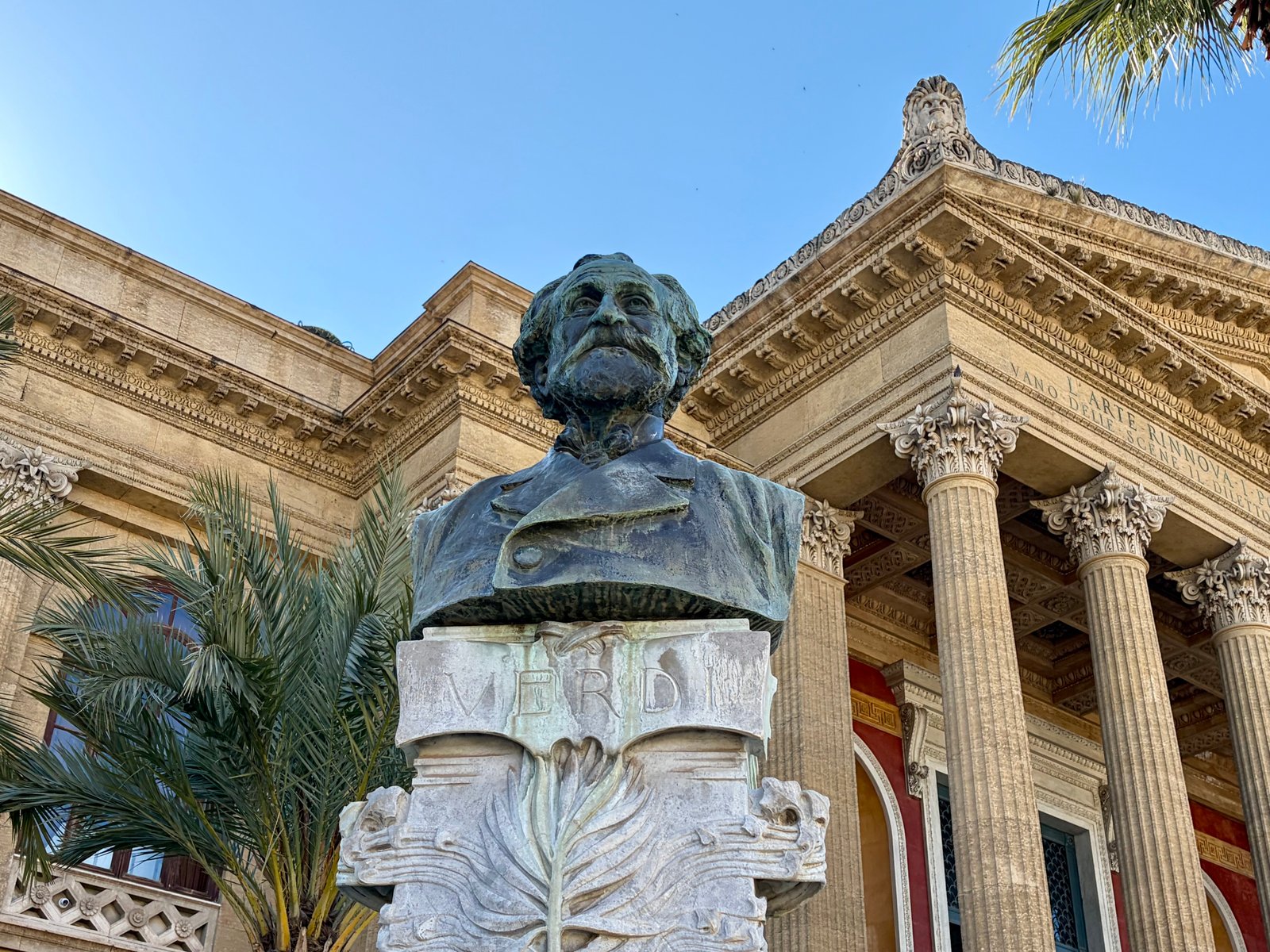 Bust of Opera Composer Giuseppe Verdi