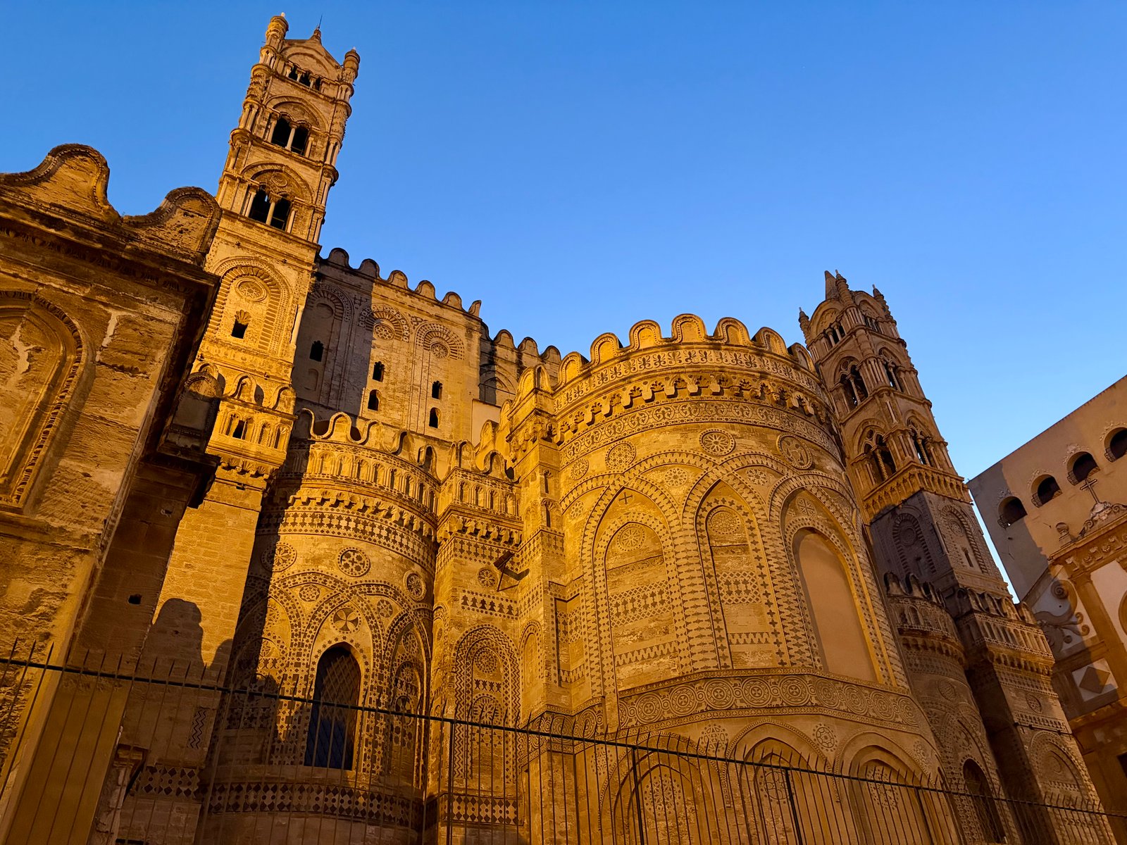 Palermo Cathedral at Dusk